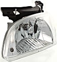 2000-2002 Chevrolet Cavalier - 2-Piece Kit Driver Side Halogen Headlight, With bulb(s), OE Replacement, Includes (1) Corner Light and (1) Headlight