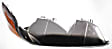 1999-2000 Cadillac Escalade - 4-Piece Kit Driver and Passenger Side Halogen Headlight, With bulb(s), For Models With Denali Package, OE Replacement, Includes (2) Headlight and (2) Parking Light