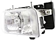 1999-2000 Cadillac Escalade - 4-Piece Kit Driver and Passenger Side Halogen Headlight, With bulb(s), For Models With Denali Package, OE Replacement, Includes (2) Headlight and (2) Parking Light