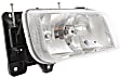 1999-2000 Cadillac Escalade - 4-Piece Kit Driver and Passenger Side Halogen Headlight, With bulb(s), For Models With Denali Package, OE Replacement, Includes (2) Headlight and (2) Parking Light