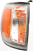 1999 Toyota 4Runner - 4-Piece Kit Driver and Passenger Side Halogen Headlight, With bulb(s), OE Replacement,  Includes (2) Corner Light and (2) Headlight