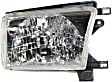 1999 Toyota 4Runner - 4-Piece Kit Driver and Passenger Side Halogen Headlight, With bulb(s), OE Replacement,  Includes (2) Corner Light and (2) Headlight