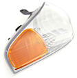 2000-2002 Mazda 626 - 4-Piece Kit Driver and Passenger Side Halogen Headlight, With bulb(s), OE Replacement, Includes (2) Headlight and (2) Corner Light