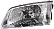 2000-2002 Mazda 626 - 4-Piece Kit Driver and Passenger Side Halogen Headlight, With bulb(s), OE Replacement, Includes (2) Headlight and (2) Corner Light