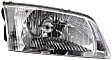 2000-2002 Mazda 626 - 4-Piece Kit Driver and Passenger Side Halogen Headlight, With bulb(s), OE Replacement, Includes (2) Headlight and (2) Corner Light