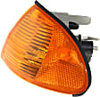 2001 BMW 330i - 4-Piece Kit Driver and Passenger Side Halogen Headlight, With bulb(s), OE Replacement, Sedan,  Includes (2) Corner Light and (2) Headlight