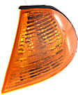 2001 BMW 330i - 4-Piece Kit Driver and Passenger Side Halogen Headlight, With bulb(s), OE Replacement, Sedan,  Includes (2) Corner Light and (2) Headlight