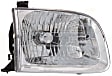 2001-2004 Toyota Sequoia - 4-Piece Kit, Front, Driver and Passenger Side Turn Signal Light, With bulb(s), Includes (2) Headlight and (2) Turn Signal Light