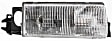 1996 Chevrolet Impala - 4-Piece Kit Driver and Passenger Side Halogen Headlight, With bulb(s), OE Replacement,  Includes (2) Headlight and (2) Side Marker