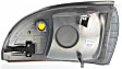 1996 Chevrolet Impala - 4-Piece Kit Driver and Passenger Side Halogen Headlight, With bulb(s), OE Replacement,  Includes (2) Headlight and (2) Side Marker