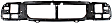 6-Piece Kit, Grille Painted Black Shell with Painted Gray Insert, For Models Made in Pacheco Plant, Includes (2) Corner Light, (1) Grille, (1) Header Panel, and (2) Headlight