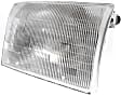 2-Piece Kit Passenger Side Halogen Headlight, With bulb(s), OE Replacement, Includes (1) Headlight and (1) Corner Light