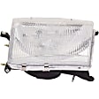 1998 Toyota Tacoma - 4-Piece Kit Driver and Passenger Side Halogen Headlight, With bulb(s), OE Replacement, RWD,  Includes (2) Corner Light and (2) Headlight