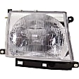 1998 Toyota Tacoma - 4-Piece Kit Driver and Passenger Side Halogen Headlight, With bulb(s), OE Replacement, RWD,  Includes (2) Corner Light and (2) Headlight