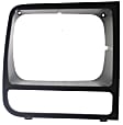 2001 Jeep Cherokee Classic - 7-Piece Kit Header Panel,  Includes (1) Header Panel, (2) Headlight Door, (2) Side Marker, and (2) Turn Signal Light
