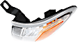 2003 Toyota Tacoma - 4-Piece Kit Driver and Passenger Side Halogen Headlight, With bulb(s), OE Replacement,  Includes (2) Corner Light and (2) Headlight