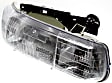2001 Chevrolet Tahoe - 2-Piece Kit Passenger Side Halogen Headlight, With bulb(s), OE Replacement,  Includes (1) Headlight and (1) Parking Light