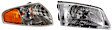 2-Piece Kit Passenger Side Halogen Headlight, With bulb(s), OE Replacement, Includes (1) Headlight and (1) Corner Light