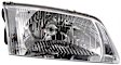 2-Piece Kit Passenger Side Halogen Headlight, With bulb(s), OE Replacement, Includes (1) Headlight and (1) Corner Light