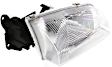 2-Piece Kit Passenger Side Halogen Headlight, With bulb(s), OE Replacement, Includes (1) Headlight and (1) Corner Light