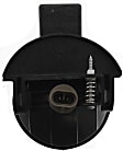 1999 Dodge Dakota Sport - 4-Piece Kit, Front Bumper, For Models With 2-Piece Bumper, Painted Black, Includes (1) Bumper, (1) Bumper Cover, and (2) Fog Light