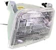 4-Piece Kit Driver and Passenger Side Halogen Headlight, With bulb(s), OE Replacement, Includes (2) Corner Light and (2) Headlight