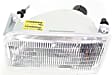 4-Piece Kit Driver and Passenger Side Halogen Headlight, With bulb(s), OE Replacement, Includes (2) Corner Light and (2) Headlight