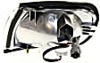 1997-1999 Nissan Maxima - 5-Piece Kit Driver and Passenger Side Halogen Headlight, With bulb(s), OE Replacement, Includes (2) Corner Light, (2) Headlight and (1) Grille Assembly