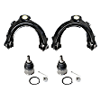 2005 Acura TSX - 4-Piece Kit Front, Driver and Passenger Side, Upper Control Arm Kit, Front Wheel Drive, Includes (2) Ball Joint and (2) Control Arm