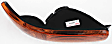 2004 Jeep Liberty - 3-Piece Kit Front Textured Bumper Cover,  Includes (1) Bumper Cover and (2) Parking Light