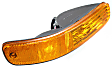 2004 Jeep Liberty - 3-Piece Kit Front Textured Bumper Cover,  Includes (1) Bumper Cover and (2) Parking Light