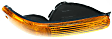 2004 Jeep Liberty - 3-Piece Kit Front Textured Bumper Cover,  Includes (1) Bumper Cover and (2) Parking Light