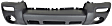 2004 Jeep Liberty - 3-Piece Kit Front Textured Bumper Cover,  Includes (1) Bumper Cover and (2) Parking Light