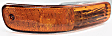2004 Jeep Liberty - 3-Piece Kit Front Textured Bumper Cover,  Includes (1) Bumper Cover and (2) Parking Light