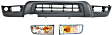 3-Piece Kit Front Valance, Primed, Includes (2) Turn Signal Light and (1) Valance