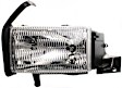 1998 Dodge Ram 1500 - 4-Piece Kit Driver and Passenger Side Halogen Headlight, With bulb(s), OE Replacement,  Includes (2) Corner Light and (2) Headlight