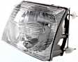 2002-2004 Ford Explorer - 2-Piece Kit Driver Side Halogen Headlight, With bulb(s), Sport Utility, OE Replacement, Includes (1) Corner Light and (1) Headlight