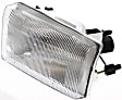 2-Piece Kit Driver Side Halogen Headlight, With bulb(s), OE Replacement, Includes (1) Headlight and (1) Corner Light