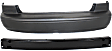 2-Piece Kit, Rear Primed Bumper Cover, Includes (1) Bumper Cover and (1) Bumper Reinforcement