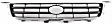 2000-2001 Toyota Camry - 5-Piece Kit Driver and Passenger Side Halogen Headlight, With bulb(s), OE Replacement, Includes (2) Corner Light, (2) Headlight and (1) Grille Assembly