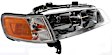 4-Piece Kit Factory Style Hood, Steel, Primed, Includes (1) Bumper Cover, (2) Headlight, and (1) Hood