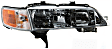 4-Piece Kit Factory Style Hood, Steel, Primed, Includes (1) Bumper Cover, (1) Fender, (1) Headlight, and (1) Hood