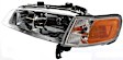 1996-1997 Honda Accord - 4-Piece Kit Factory Style Hood, Steel, Primed, Includes (1) Bumper Cover, (1) Fender, (1) Headlight, and (1) Hood