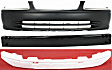 3-Piece Kit, Front Primed Bumper Cover, Includes (1) Bumper Absorber, (1) Bumper Cover, and (1) Bumper Reinforcement
