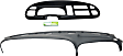 2-Piece Kit Dash Cover, Graphite Gray, Molded; Overlay Over Factory Dash, Includes (1) Dash Cover and (1) Instrument Panel Cover