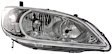 4-Piece Kit Driver and Passenger Side Halogen Headlight, Without bulb(s), OE Replacement, Includes (2) Headlight and (2) Fender