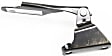 2001 Honda Civic - 3-Piece Kit Factory Style Hood, Steel, Primed,  Includes (1) Hood and (2) Hood Hinge