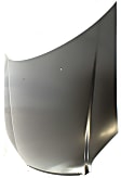 2001 Honda Civic - 3-Piece Kit Factory Style Hood, Steel, Primed,  Includes (1) Hood and (2) Hood Hinge