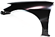 2-Piece Kit, Front, Driver Side Fender, Includes (1) Fender and (1) Fender Liner