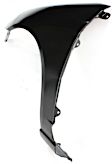 2005 Honda Civic - 4-Piece Kit Front Primed Bumper Cover, Except Hybrid Model, Sedan, Includes (1) Bumper Cover, (2) Fender, and (1) Grille